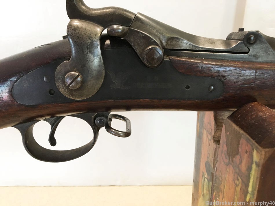 U.S. Springfield Trapdoor Model 1888 Ramrod Bayonet Rifle 45/70 -img-69