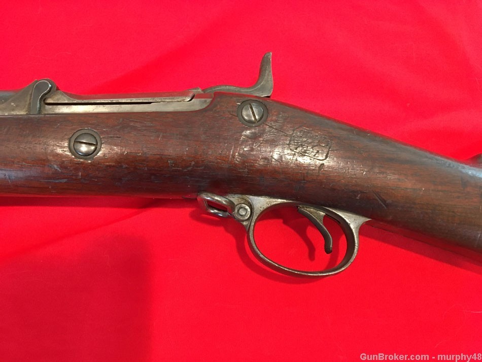 U.S. Springfield Trapdoor Model 1888 Ramrod Bayonet Rifle 45/70 -img-104