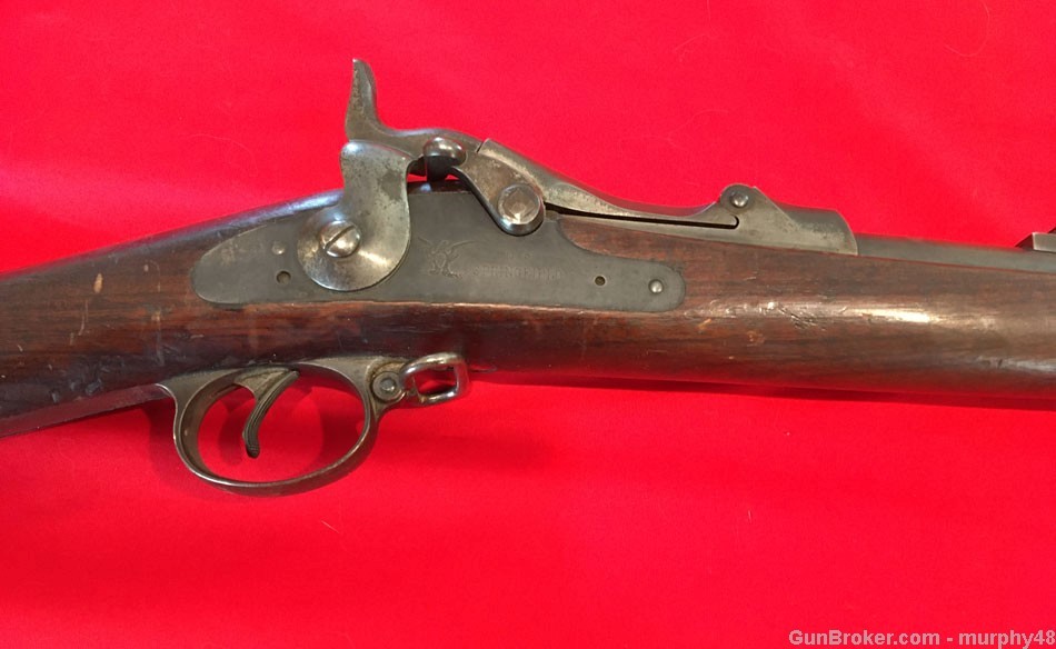 U.S. Springfield Trapdoor Model 1888 Ramrod Bayonet Rifle 45/70 -img-99