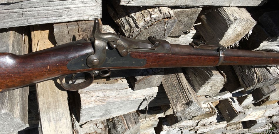 U.S. Springfield Trapdoor Model 1888 Ramrod Bayonet Rifle 45/70 -img-37