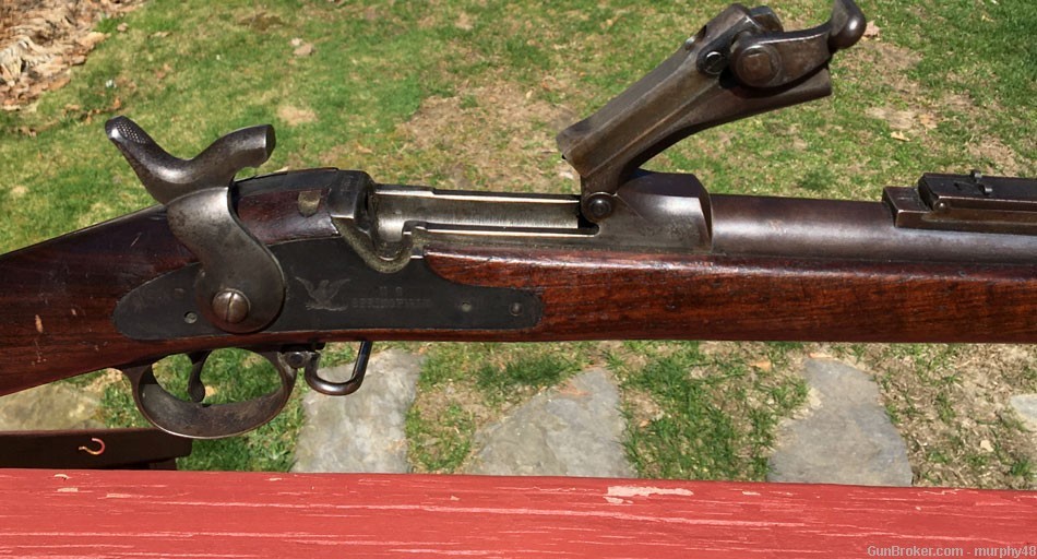 U.S. Springfield Trapdoor Model 1888 Ramrod Bayonet Rifle 45/70 -img-11