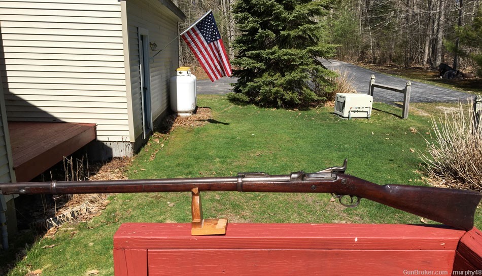 U.S. Springfield Trapdoor Model 1888 Ramrod Bayonet Rifle 45/70 -img-17