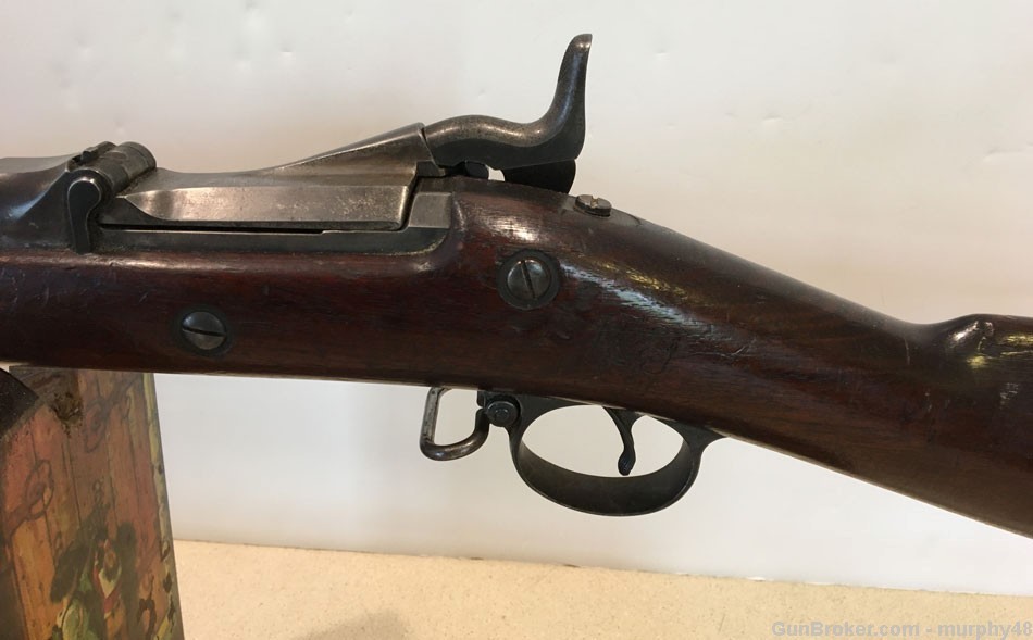 U.S. Springfield Trapdoor Model 1888 Ramrod Bayonet Rifle 45/70 -img-72