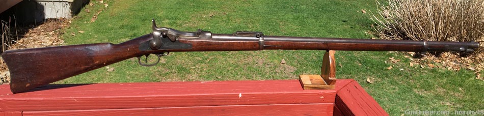 U.S. Springfield Trapdoor Model 1888 Ramrod Bayonet Rifle 45/70 -img-1