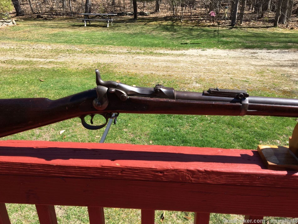 U.S. Springfield Trapdoor Model 1888 Ramrod Bayonet Rifle 45/70 -img-25