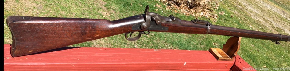 U.S. Springfield Trapdoor Model 1888 Ramrod Bayonet Rifle 45/70 -img-3