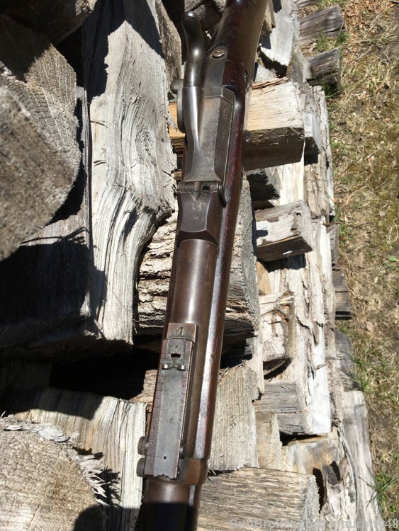 U.S. Springfield Trapdoor Model 1888 Ramrod Bayonet Rifle 45/70 -img-45