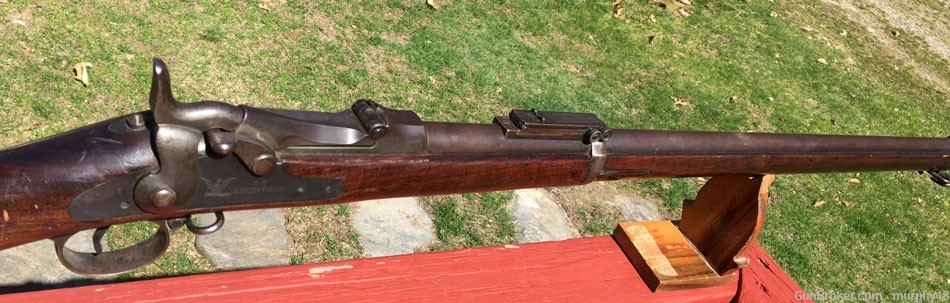 U.S. Springfield Trapdoor Model 1888 Ramrod Bayonet Rifle 45/70 -img-4