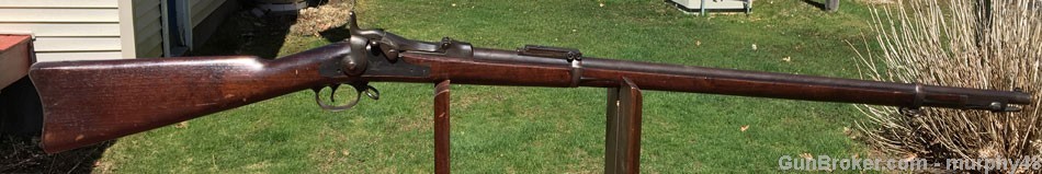 U.S. Springfield Trapdoor Model 1888 Ramrod Bayonet Rifle 45/70 -img-93