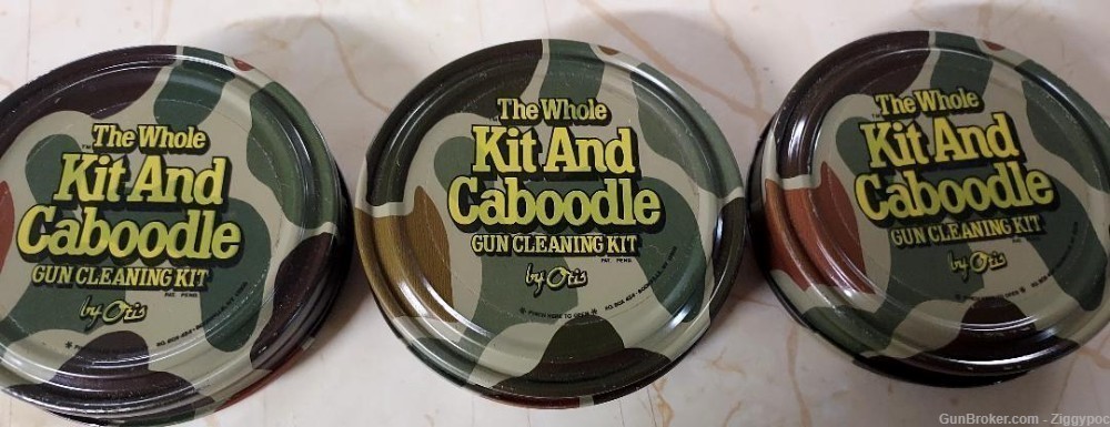 Otis' The "Whole Kit and Kaboodle" Vintage Gun Cleaning Kits in Tins (3)-img-5