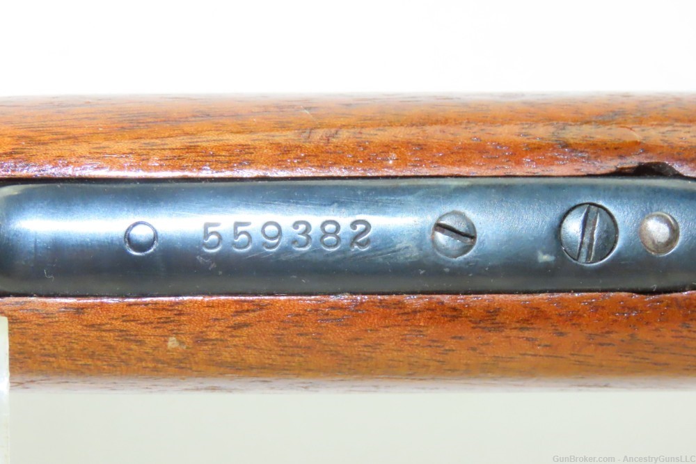 1914 WINCHESTER M1890 SLIDE Action TAKEDOWN Rifle in .22 Long Rifle RF C&R -img-6