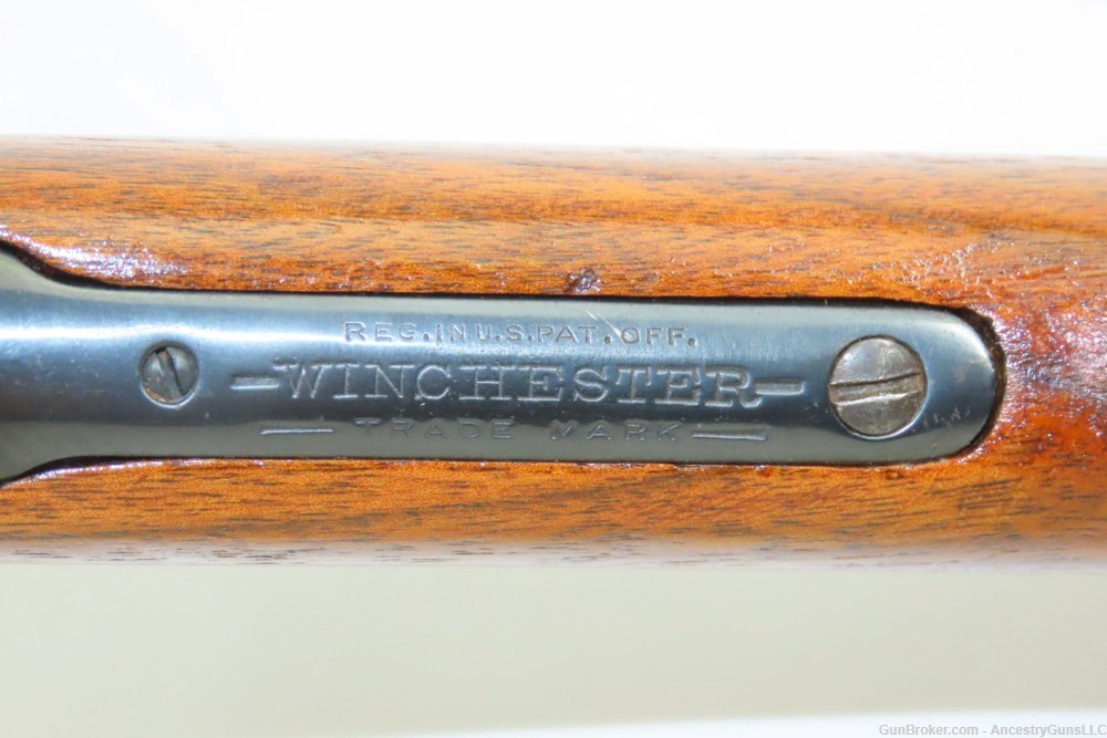 1914 WINCHESTER M1890 SLIDE Action TAKEDOWN Rifle in .22 Long Rifle RF C&R -img-10