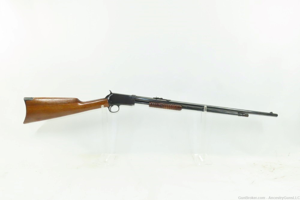 1914 WINCHESTER M1890 SLIDE Action TAKEDOWN Rifle in .22 Long Rifle RF C&R -img-15