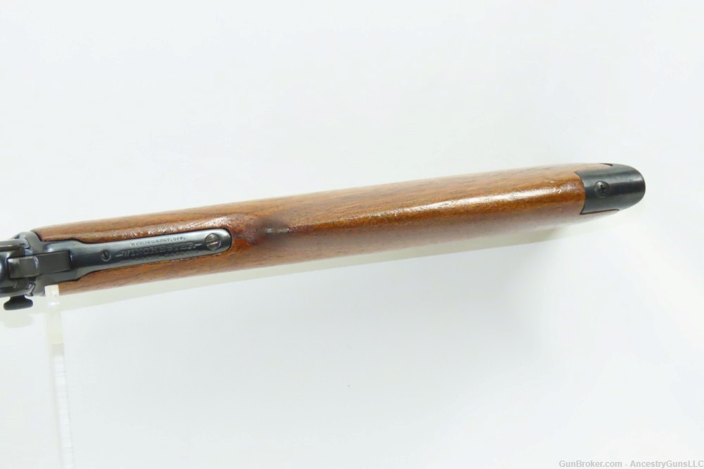 1914 WINCHESTER M1890 SLIDE Action TAKEDOWN Rifle in .22 Long Rifle RF C&R -img-12