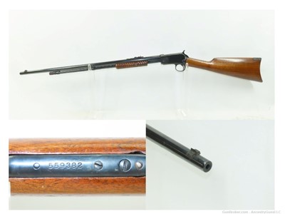 1914 WINCHESTER M1890 SLIDE Action TAKEDOWN Rifle in .22 Long Rifle RF C&R 