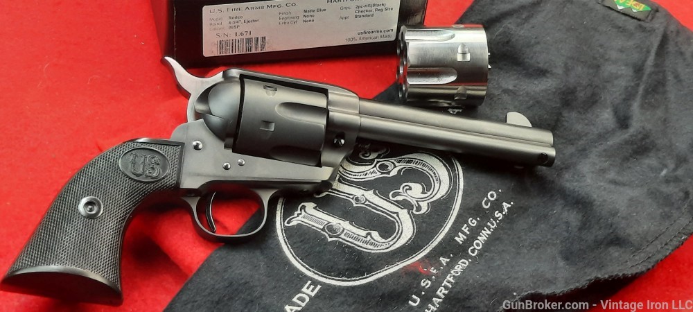 U.S. Fire Arms *USFA* Rodeo .38 special with extra 9mm cylinder ANIB! NR-img-8