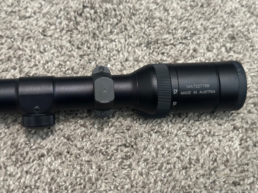 Swarovski Habicht 4-12x50mm riflescope matte 1” tube duplex 1/4” click mint-img-3