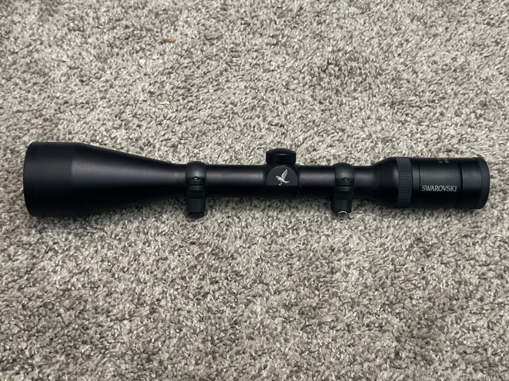 Swarovski Habicht 4-12x50mm riflescope matte 1” tube duplex 1/4” click mint-img-0