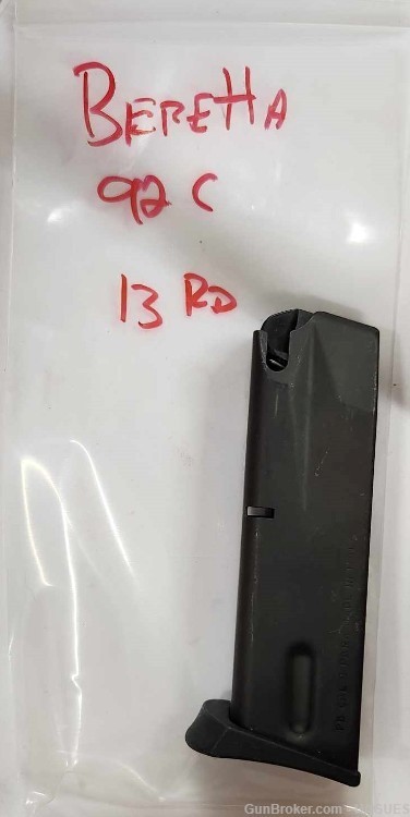 New Old Stock: Beretta 92 C - 13 Round 9mm Magazine -img-0