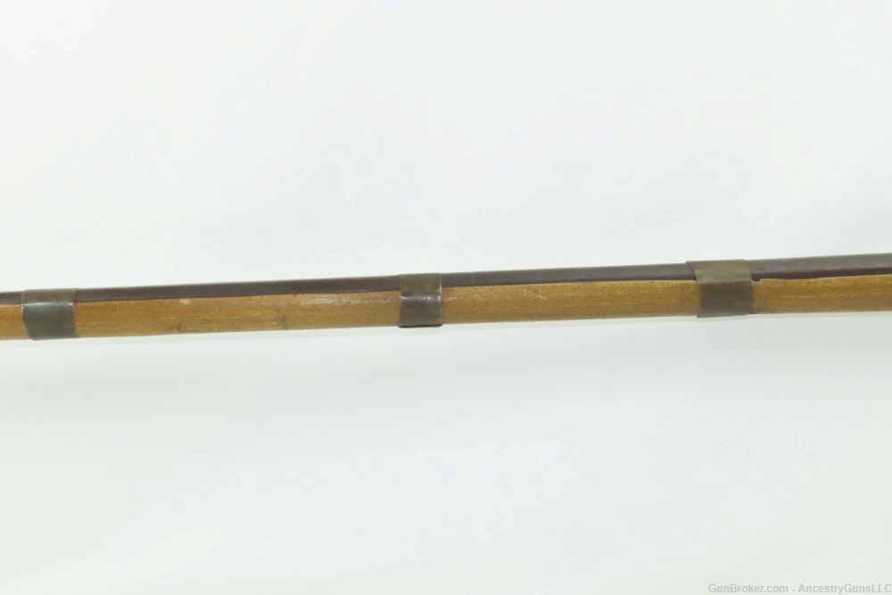 ARAB STYLE Antique Percussion MUSKET with BRITISH Pattern 1853 Style Lock  -img-17