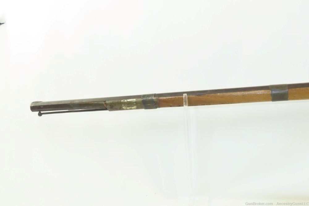 ARAB STYLE Antique Percussion MUSKET with BRITISH Pattern 1853 Style Lock  -img-18