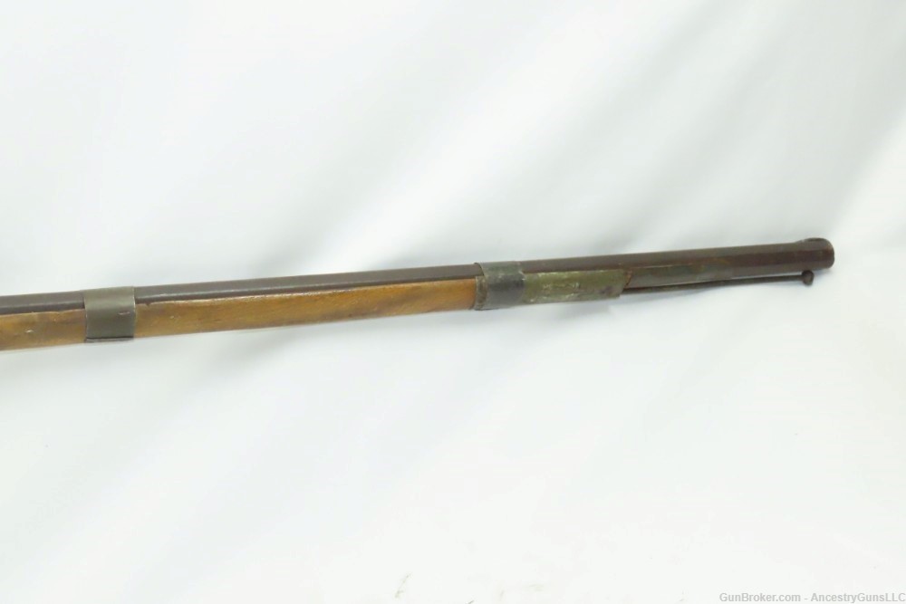 ARAB STYLE Antique Percussion MUSKET with BRITISH Pattern 1853 Style Lock  -img-5