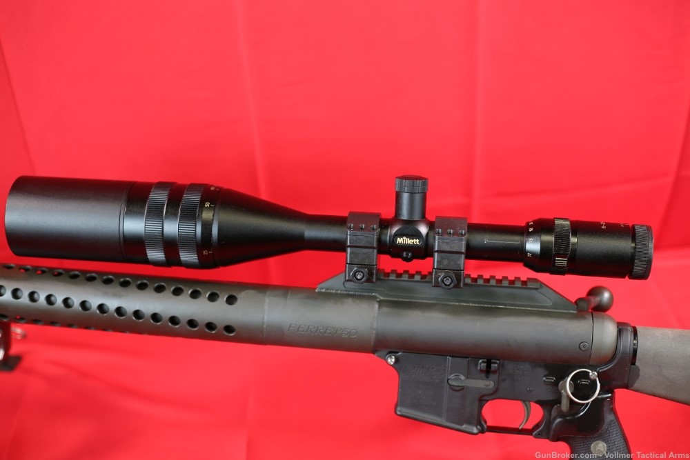 DPMS Lower with Ferret 50 BMG Bolt Action Upper! -img-3