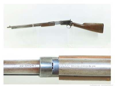 1907 mfg. WINCHESTER “SHORT” Model 1906 Slide Action .22 Short RF Rifle C&R