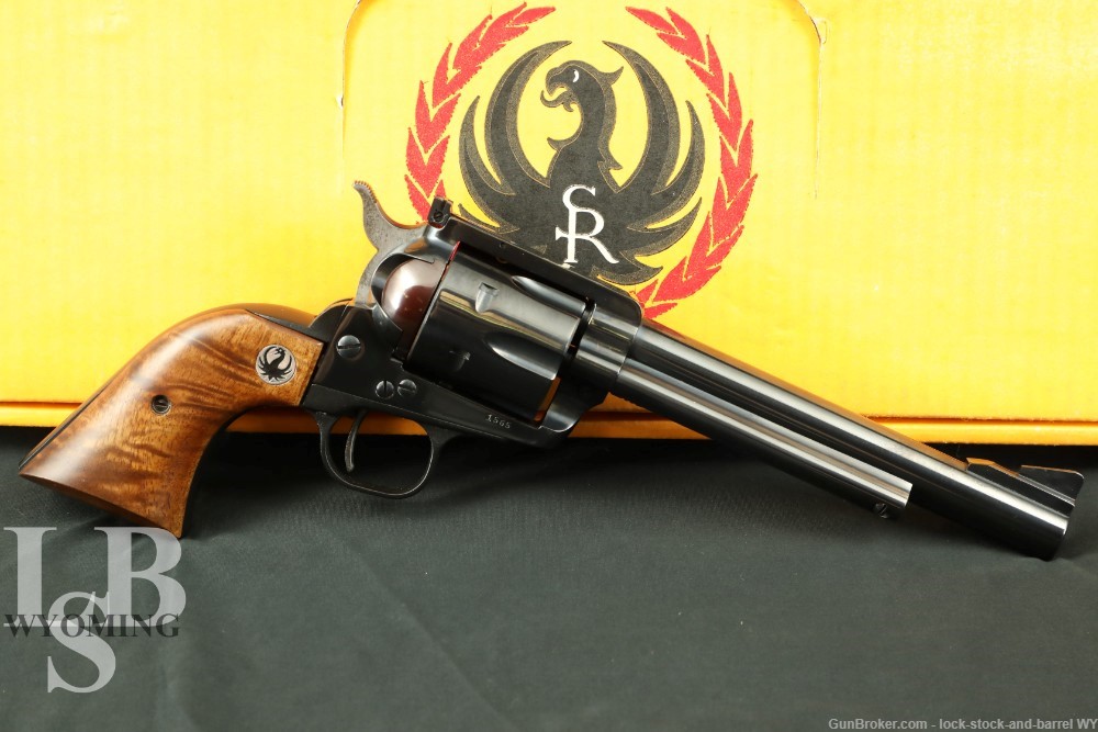 Ruger Blackhawk Flattop .44 Mag, 6.5” Single Action Revolver MFD 1955 C&R-img-0