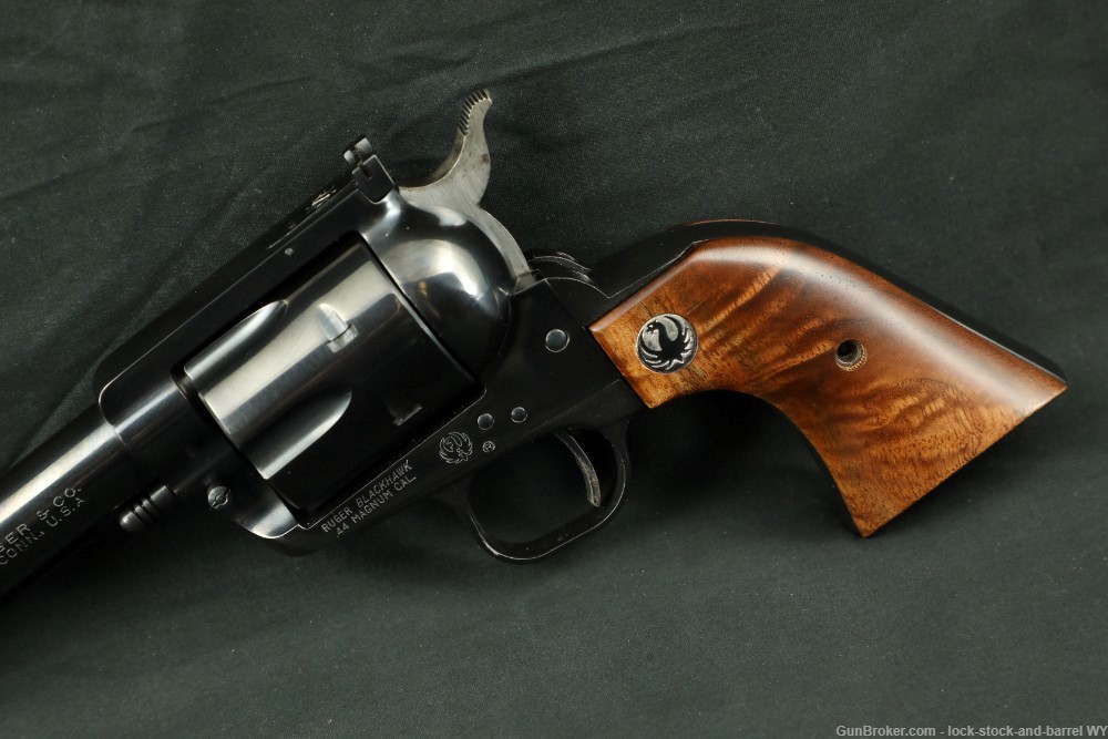 Ruger Blackhawk Flattop .44 Mag, 6.5” Single Action Revolver MFD 1955 C&R-img-9