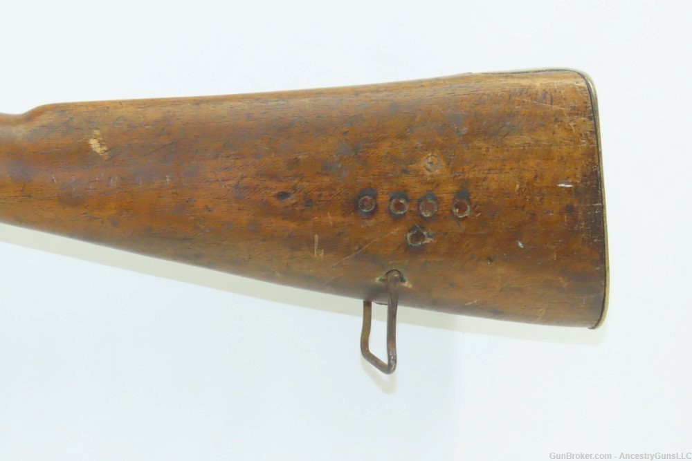 FLORAL ENGRAVED Antique CIVIL WAR Era .53 Cal. Percussion CAVALRY Carbine  -img-12