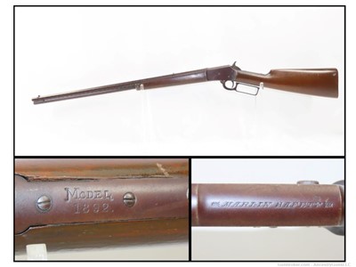 J.M. MARLIN Model 1892 LEVER ACTION .22 S, L LR Rimfire REPEATING Rifle C&R