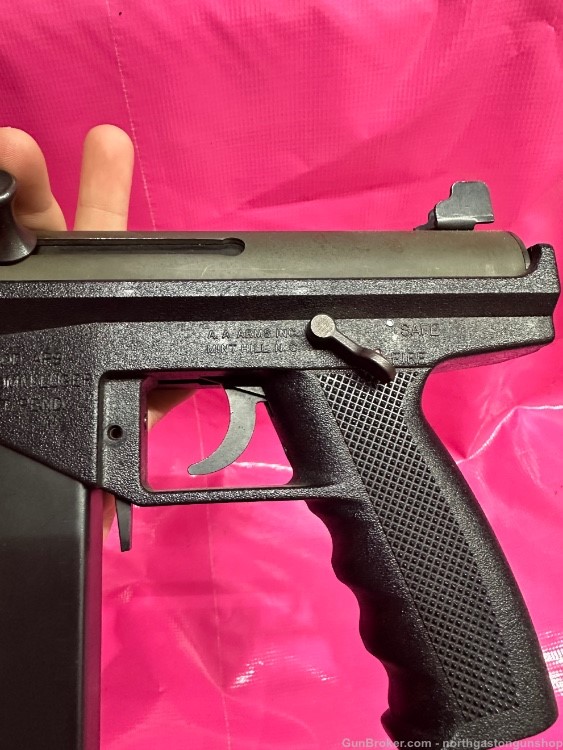 A.A. Arms inc AP9 5.25” like intratec DC9 Tec-9 used classic-img-3