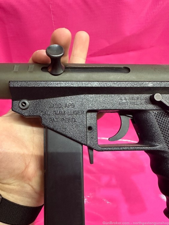 A.A. Arms inc AP9 5.25” like intratec DC9 Tec-9 used classic-img-2