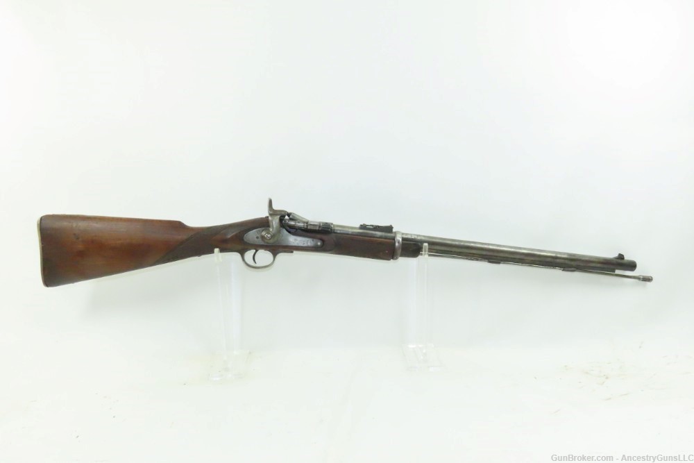 LIEGE PROOFED Antique SNIDER-ENFIELD Style Breech Loading Composite CARBINE-img-1