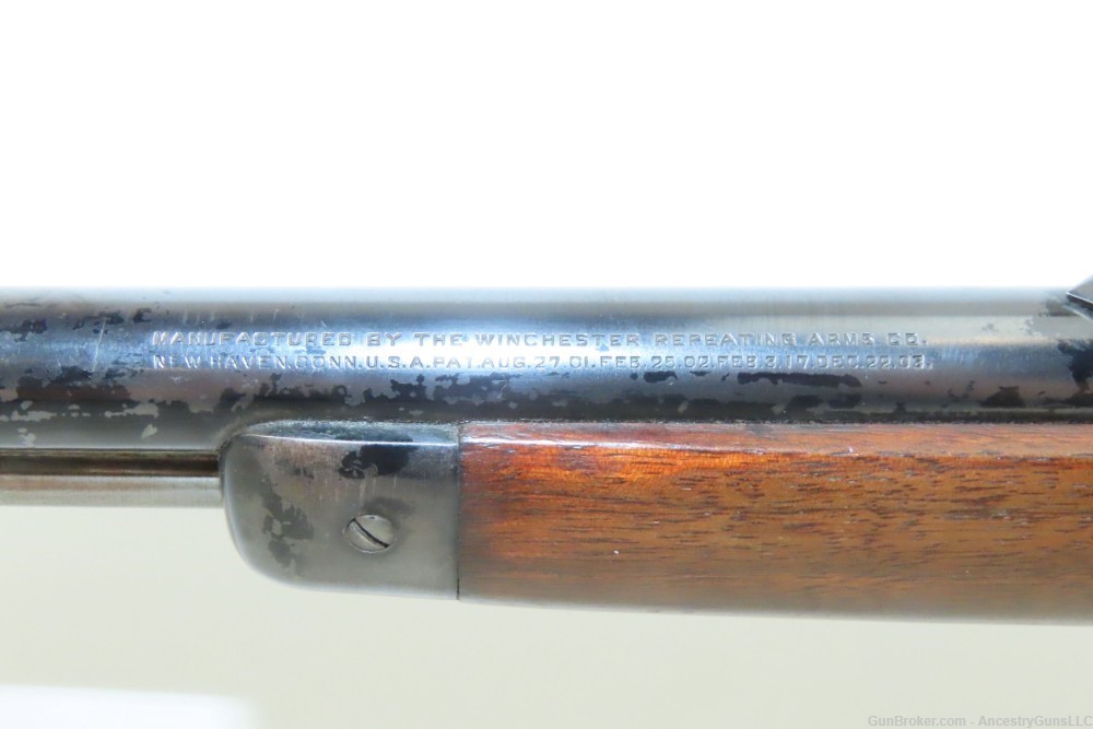 1913 mfg. WINCHESTER M1903 .22 WIN Auto Rifle C&R Set Up for MAXIM SILENCER-img-5