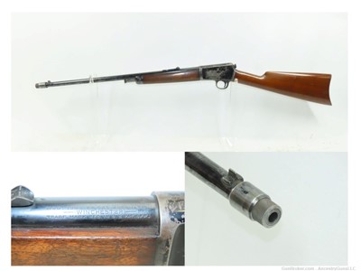 1913 mfg. WINCHESTER M1903 .22 WIN Auto Rifle C&R Set Up for MAXIM SILENCER