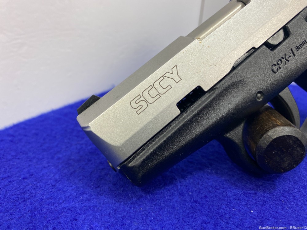 SCCY CPX-1 9mm Para Stainless 3.1" *AWESOME SEMI-AUTOMATIC PISTOL*-img-8