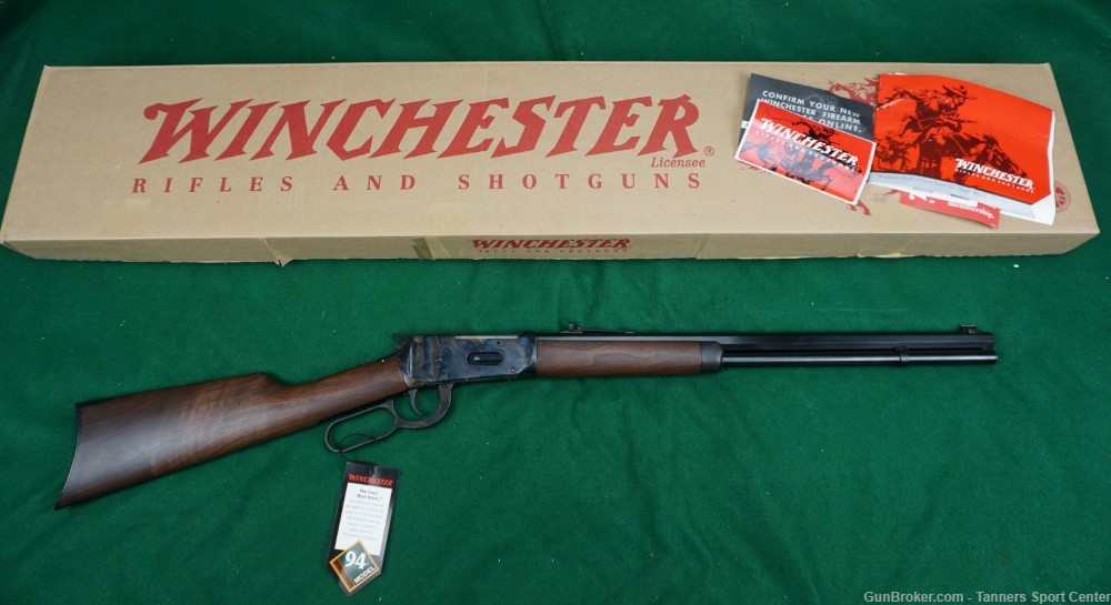 UNFIRED Winchester 94 Trails End Hunter 38-55 20" Octagon 1¢ Start-img-0