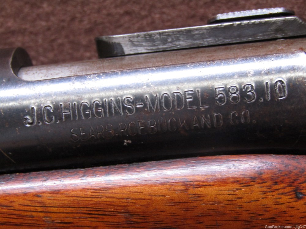 JC Higgins 583.10 12 GA 2 3/4 In Tube Fed Bolt Action Shotgun C&R Okay-img-13