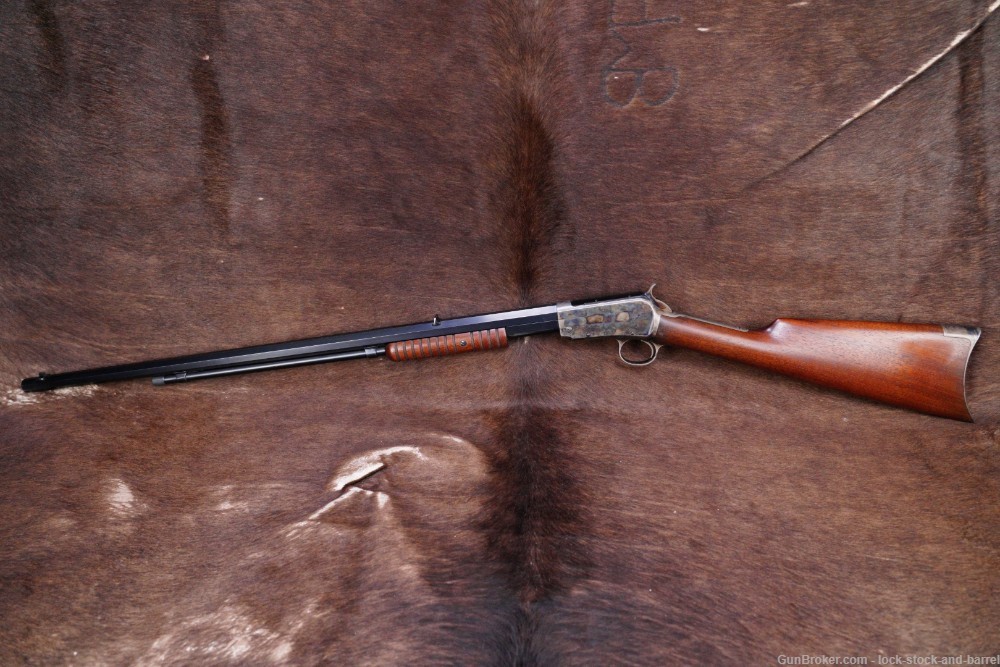 Winchester 1st Model 1890 Solid Frame .22 Short Pump Action Rifle Antique-img-7