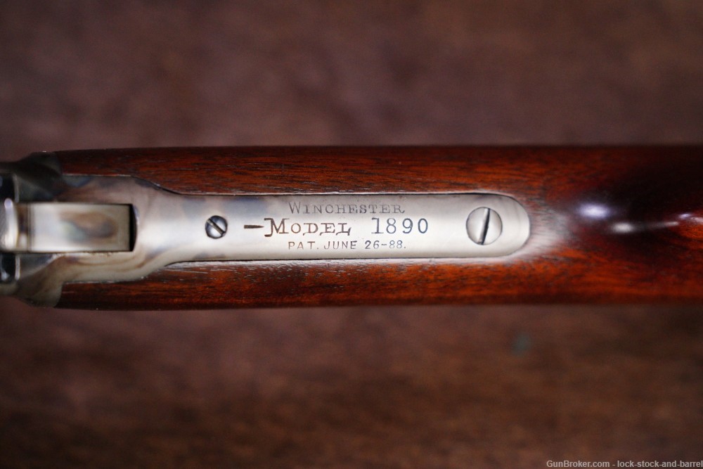 Winchester 1st Model 1890 Solid Frame .22 Short Pump Action Rifle Antique-img-19