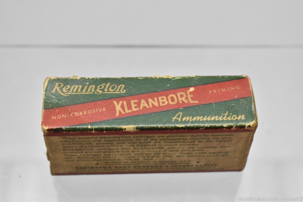 2 Boxes 62 Rds Vintage Remington Kleanbore 32 Short & Long Rimfire -img-9