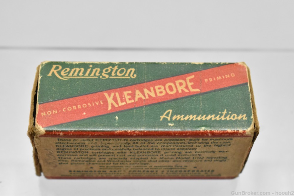2 Boxes 62 Rds Vintage Remington Kleanbore 32 Short & Long Rimfire -img-2