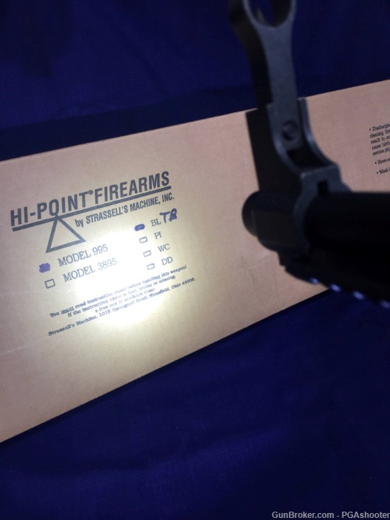 HI-POINT 995 HiPoint 995TS 9MM Hi Point Carbine LNIB W/LightLaser-img-22