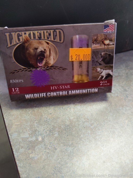Lightfield 12ga Rubber Buckshot Wildlife control ammo-img-0