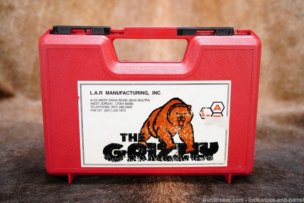 L.A.R. Manufacturing LAR Grizzly Mark I Mk 1 .45 Win Mag & ACP 6.5" Pistol-img-22