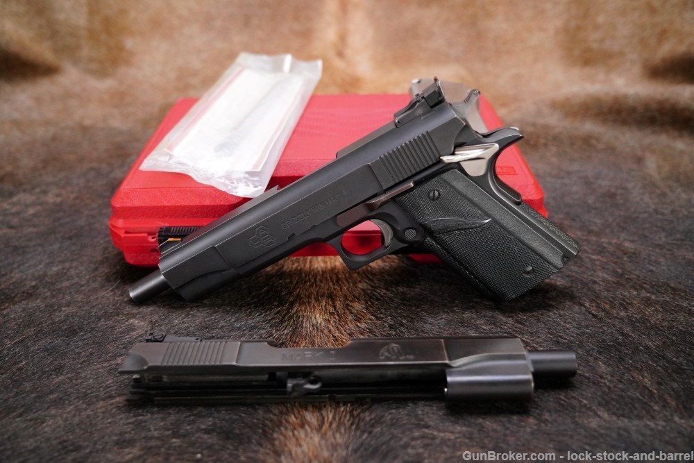 L.A.R. Manufacturing LAR Grizzly Mark I Mk 1 .45 Win Mag & ACP 6.5" Pistol-img-3