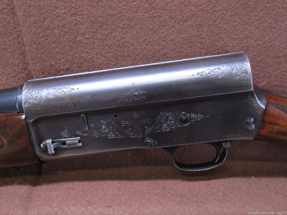 Browning A5 Magnum 12 GA 3 In Semi Auto Shotgun 31 1/2" Barrel-img-14