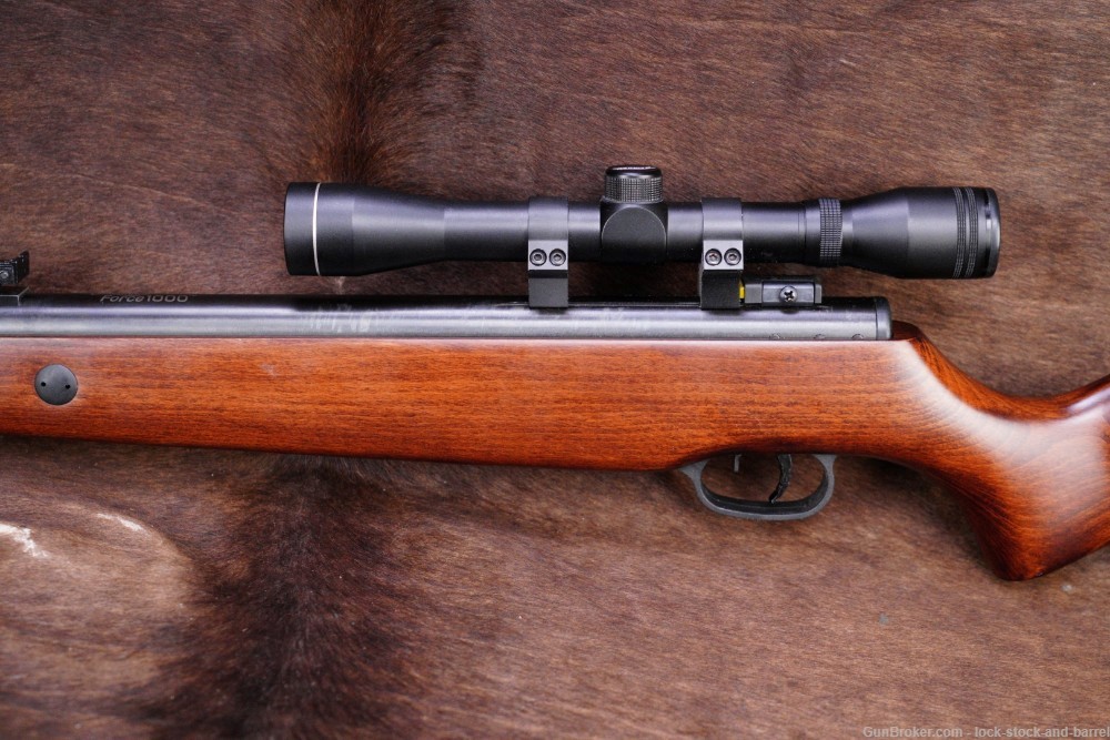 Walther Force 1000 Air Rifle .177 4.5mm 18” Single Shot Pellet Gun & Scope -img-9